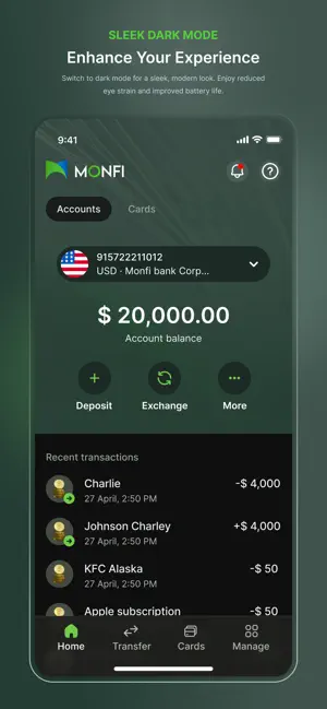 MONFI Digital Bank Ltd screenshot 4