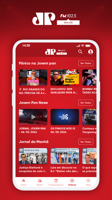 Jovem Pan São Luís 102.5 FM Screenshot 4 - AppWisp.com