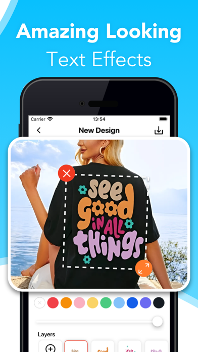 T Shirt Designer Tool App Screenshot