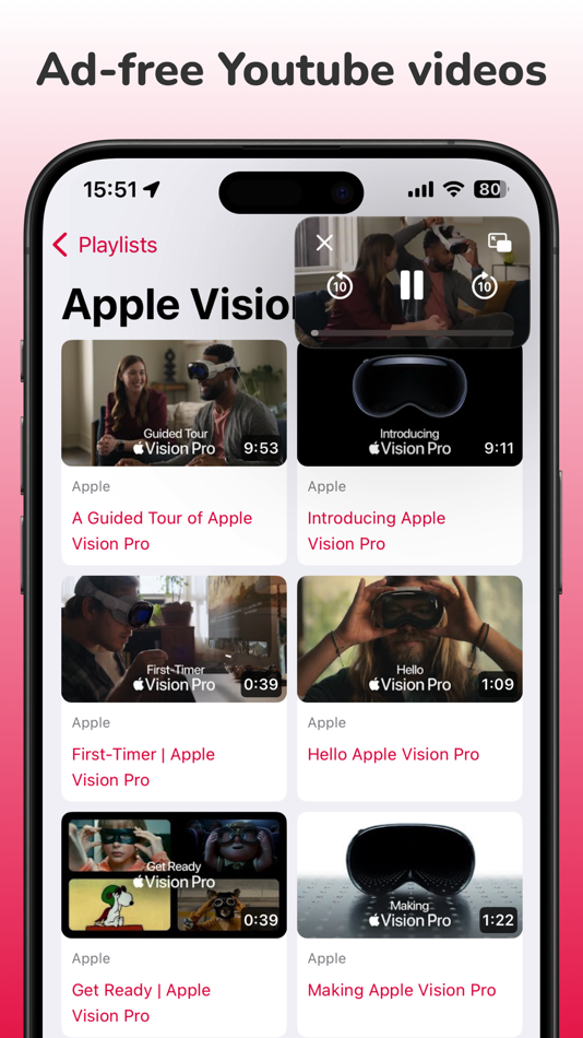 #1. PiP for YouTube - PiPTube (iOS) 来自: C. S. M.