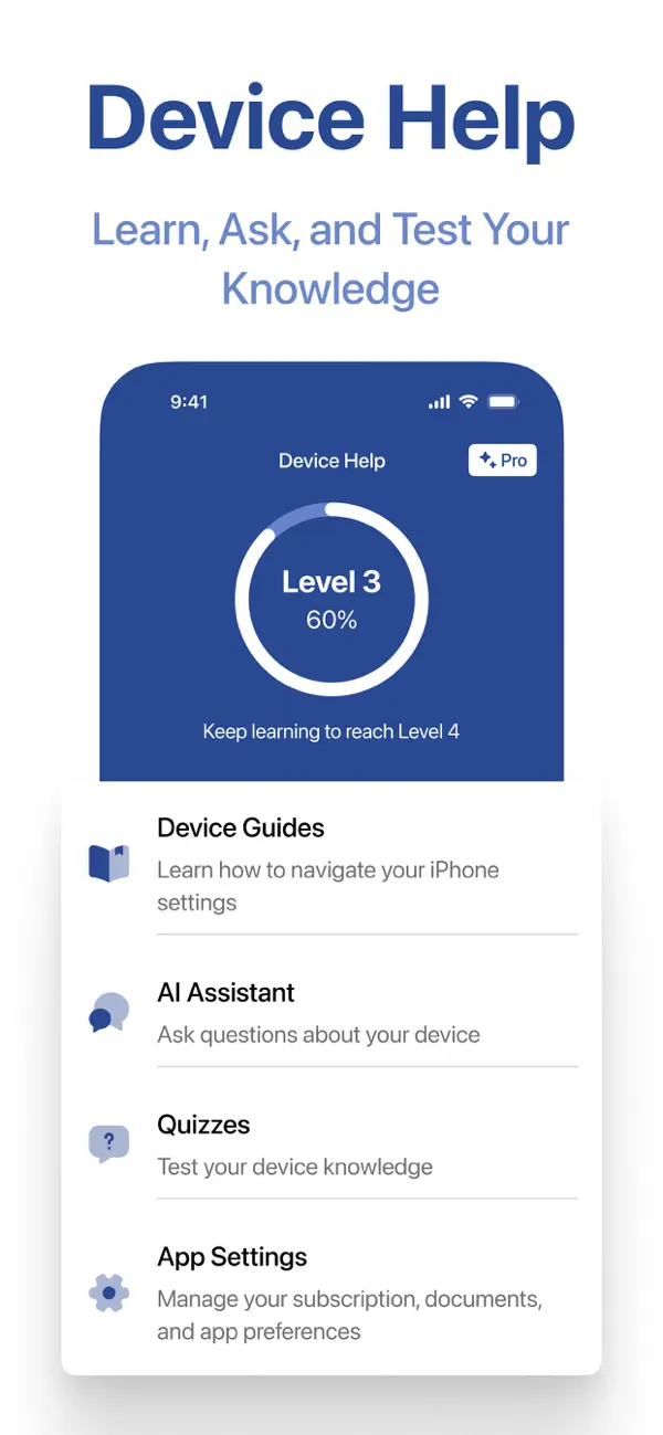 #1. Device Help App (iOS) Podle: Developer & Coding Tools AI