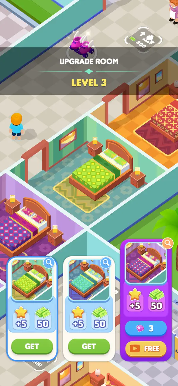 My Dream Hotel Hack screenshot 3 - iOS game interface