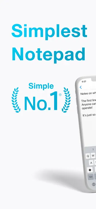 Notepad - Simple Notes & Memo: Screenshot 1 von 8