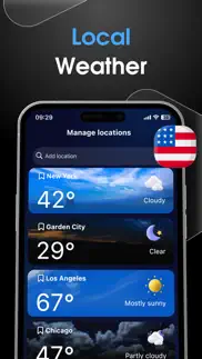 weather plus: radar & forecast iphone screenshot 3