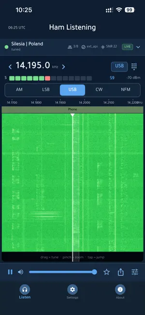 Ham Listening screenshot 3