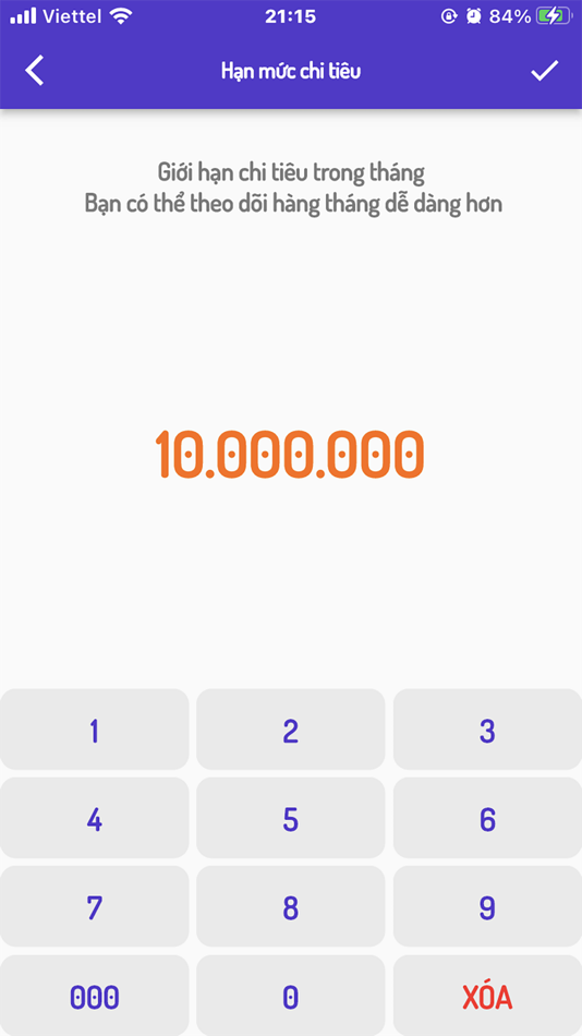 #5. Quản lý chi tiêu LM (iOS) Podle: Dinh Tuan