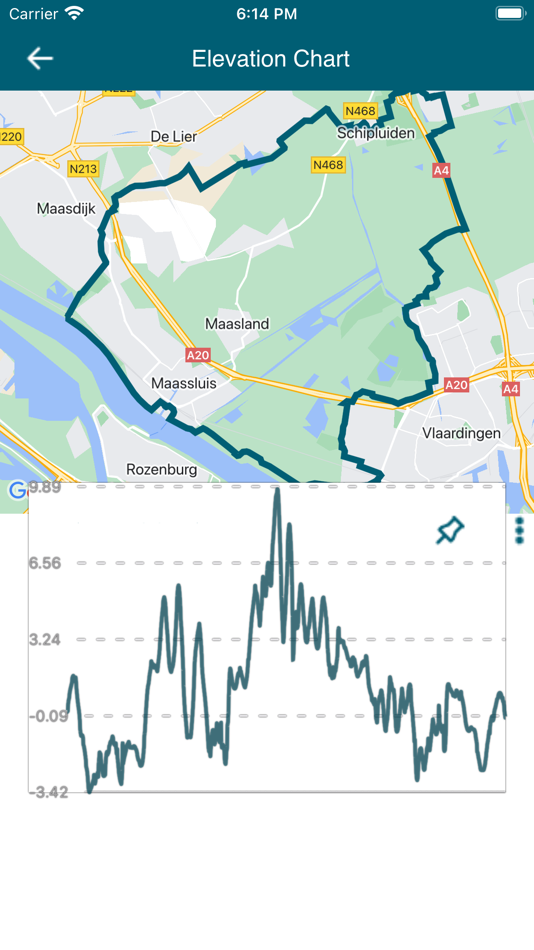 #2. GPX Viewer - Tracker Elevation (iOS) Podle: BMAC Infotech