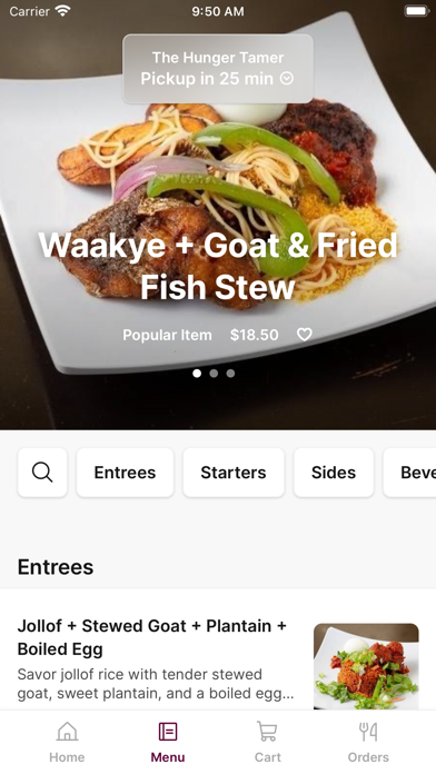 The Hunger Tamer To Go iPhone screenshot 2 - Food & Drink app