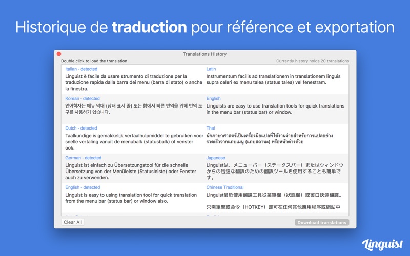 Screenshot #3 pour Traduire maintenant: Linguist