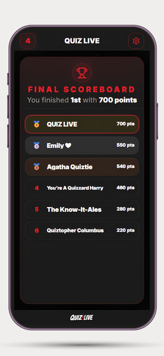 Quiz Live: Interactive Quiz Screenshot 8 of 8