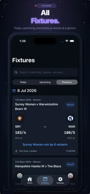 CricPlus: live cricket score screenshot 2
