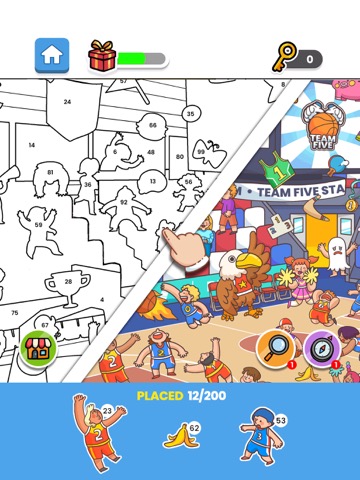 Sticker Book: Color By Numberのおすすめ画像6