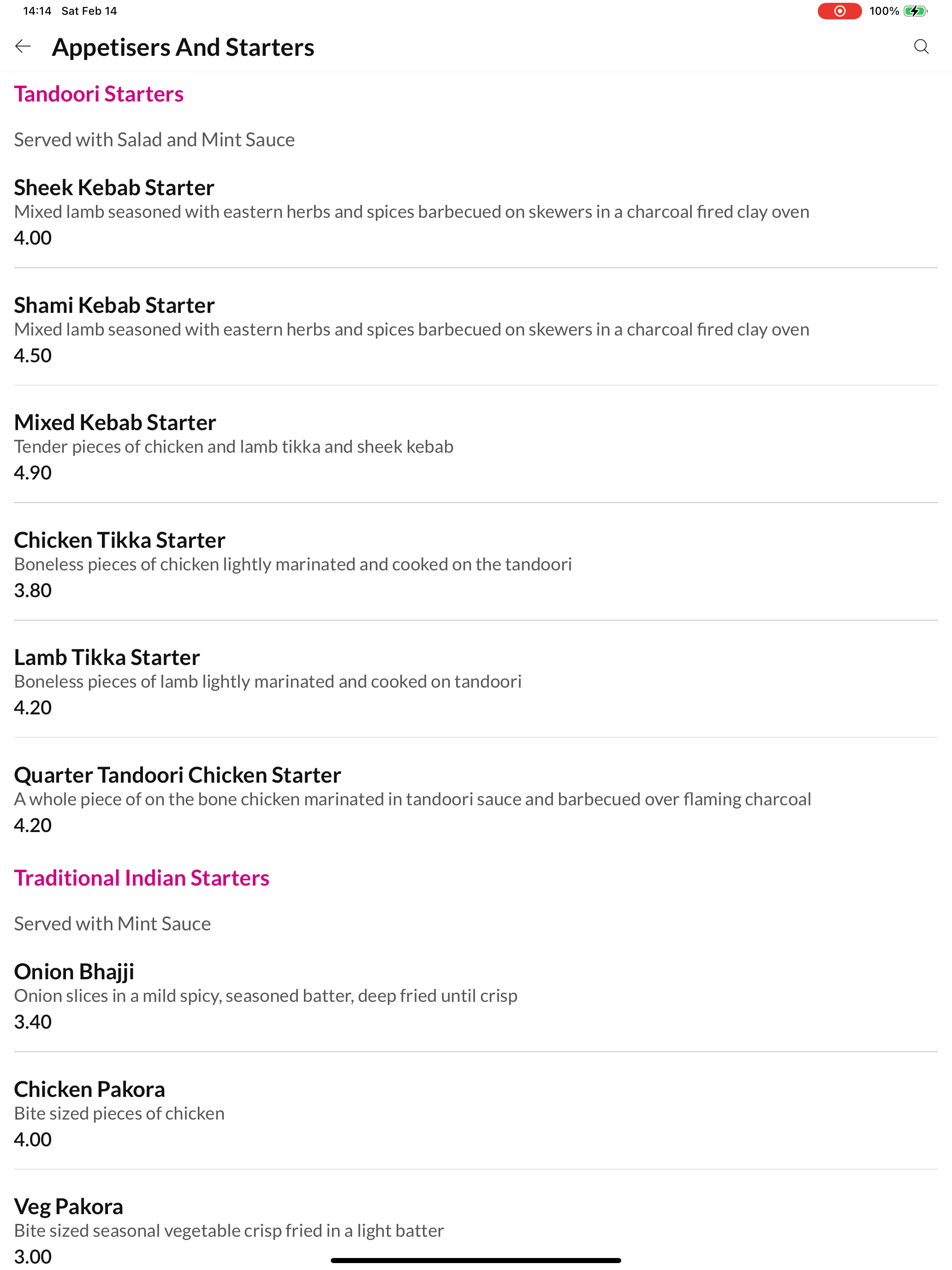 Brotton Tandoori screenshot 9