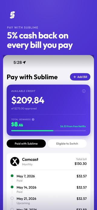Pay with Sublime Screenshot 3 of 5