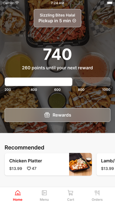 Sizzling Bites Halal Grill Screenshot