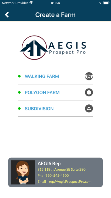 Screenshot 2 of AEGIS Prospect Pro App