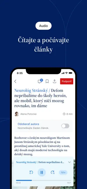 Postoj: Conservative Journal screenshot 3