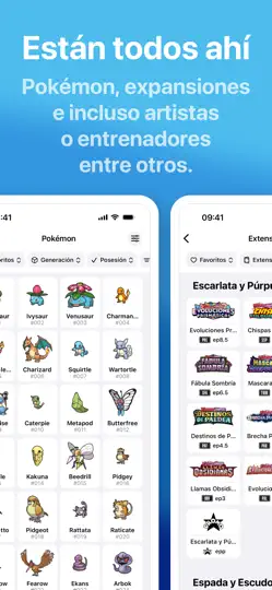 Captura de pantalla de ProDex TCG - Todas Las Cartas en iPhone 4