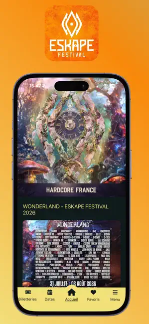 ESKAPE Festival iPhone screenshot 1