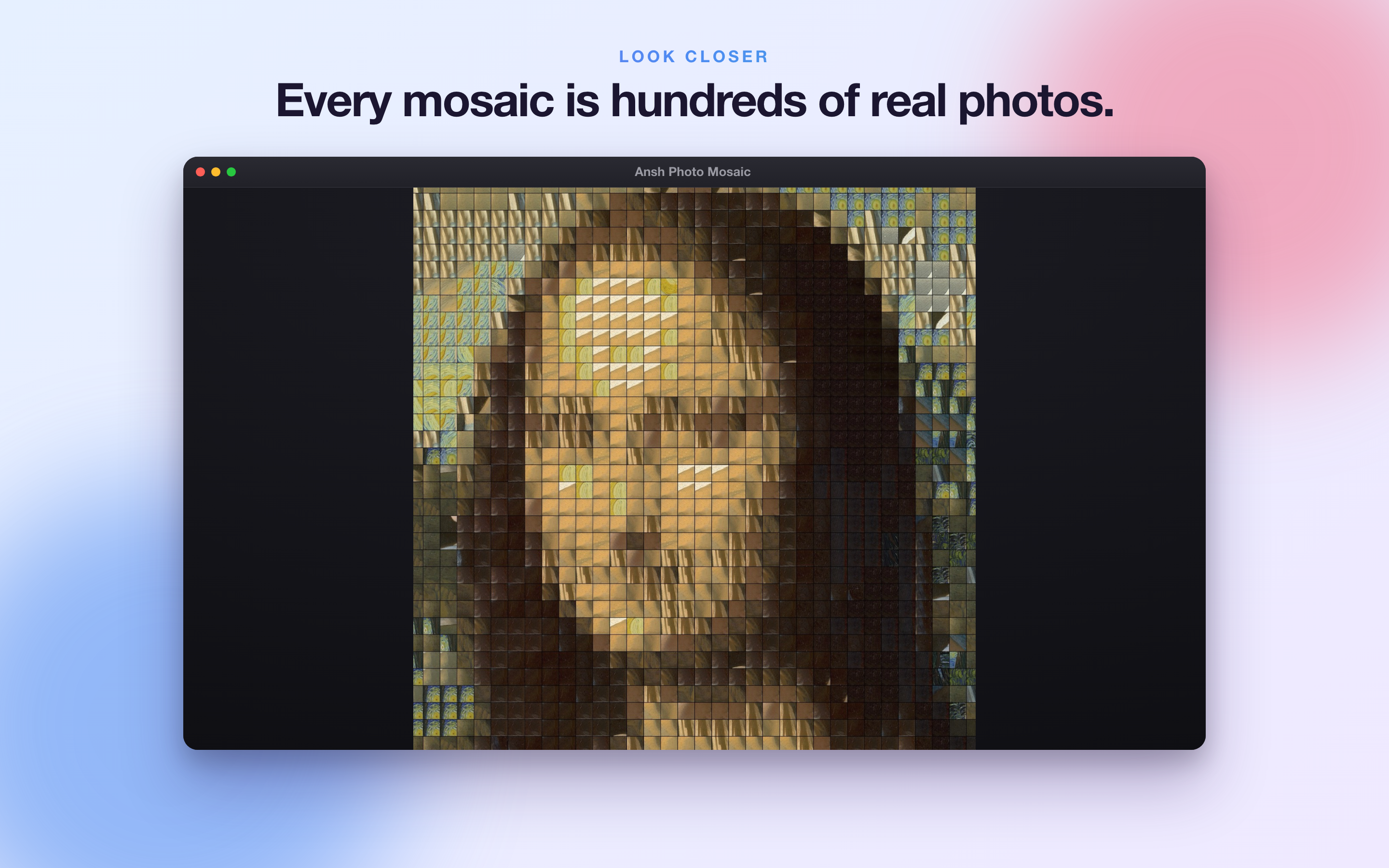 Ansh Photo Mosaic screenshot 18