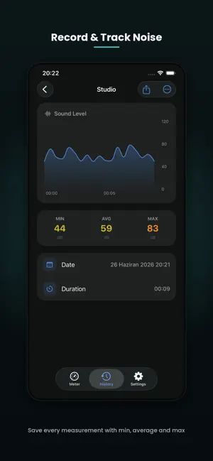 Sound Meter: Decibel & dB screenshot 4