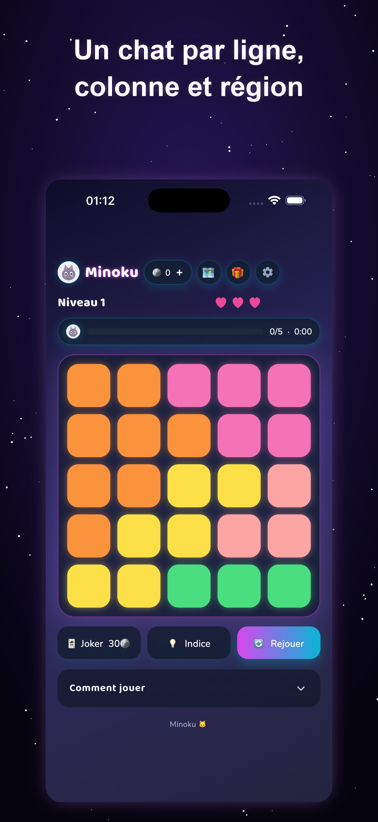 Minoku screenshot 2