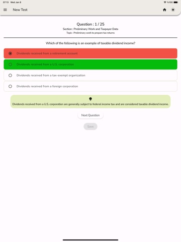 Enrolled Agent Exam Prep - SEE iPad screenshot