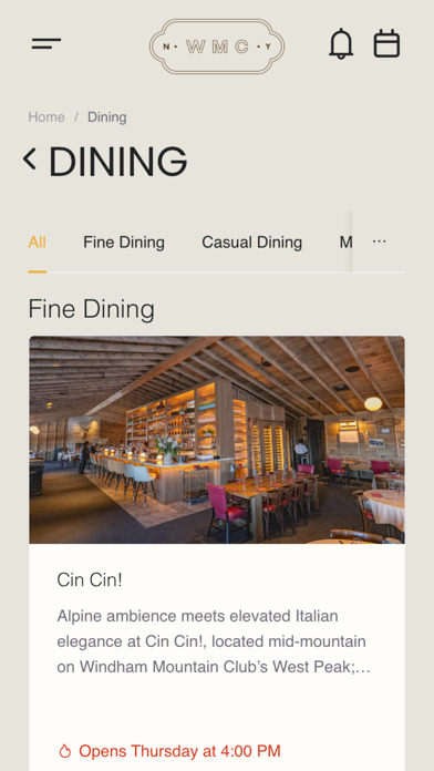 Screenshot 2 of WMC Members App