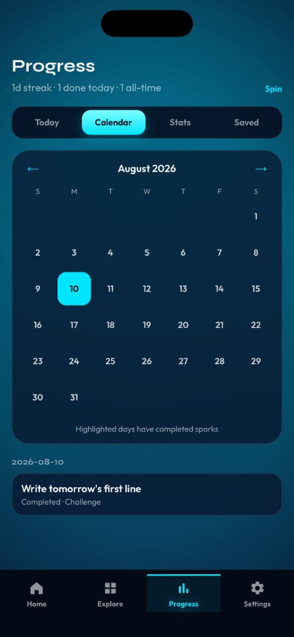 Spark Wheel screenshot 5