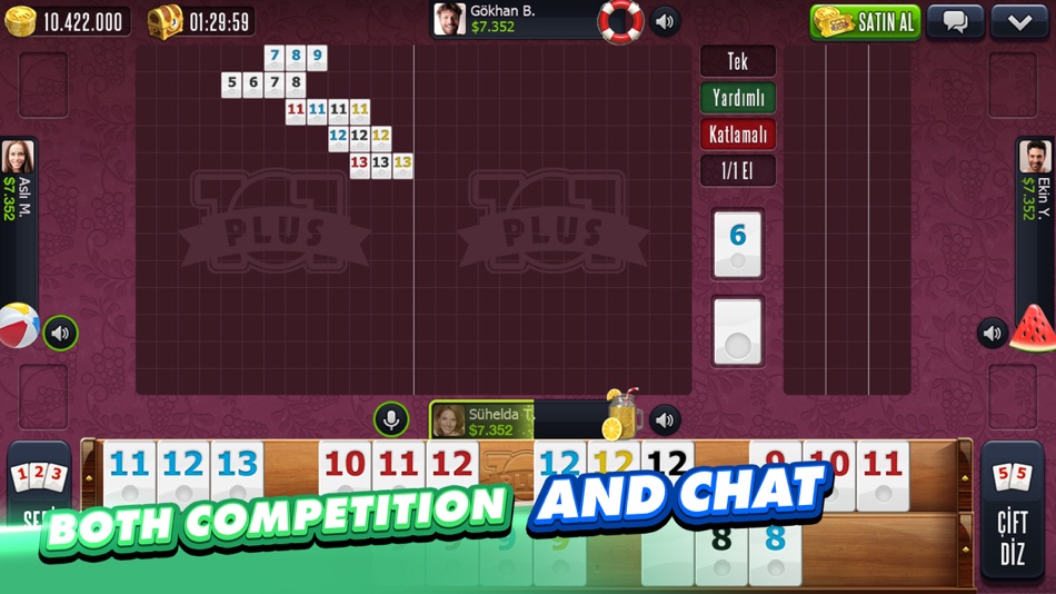 #2. 101 Okey Plus Rummy Board Game (iOS) Bởi: Zynga Inc.