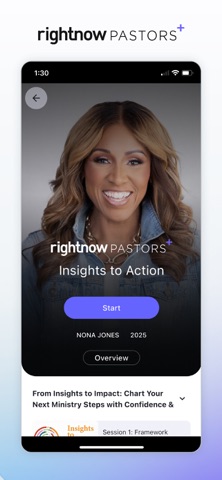 RightNow Pastors+ screenshot