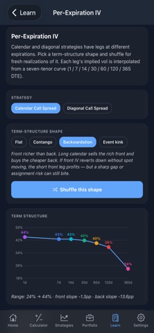 Options Analysis Suite screenshot