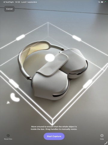 AR Capture - 3D LiDAR Scan iPad screenshot