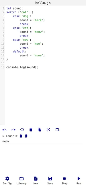 JavaScript Console Scripts iPhone screenshot 6