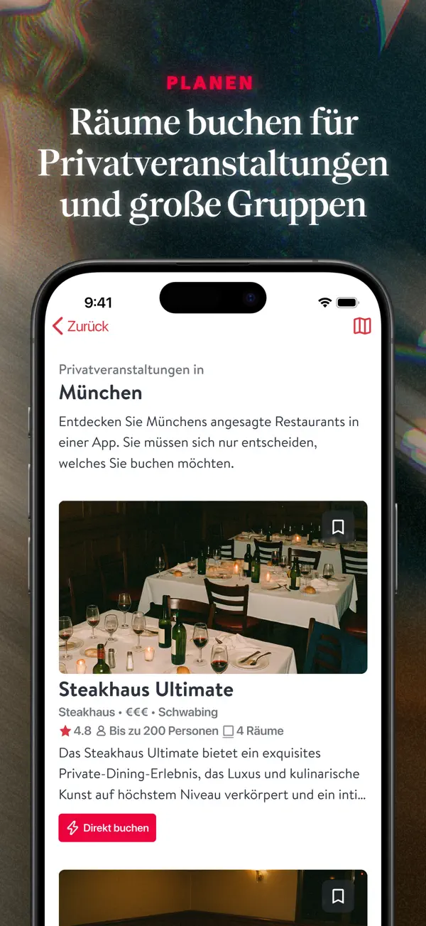 OpenTable iPhone App Screenshot 7 – Essen und Trinken