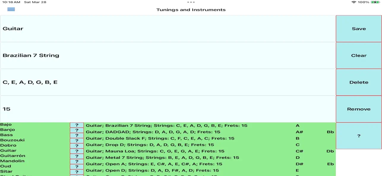 Screenshot #1 pour Chord and Scale Finder II