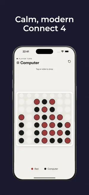 Four in a Row | Minimal Games screenshot 1