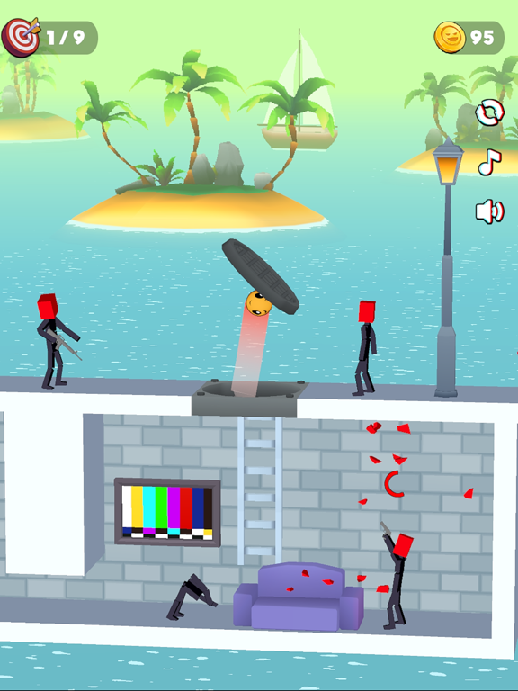 Bullet Smile: Ragdoll Puzzles