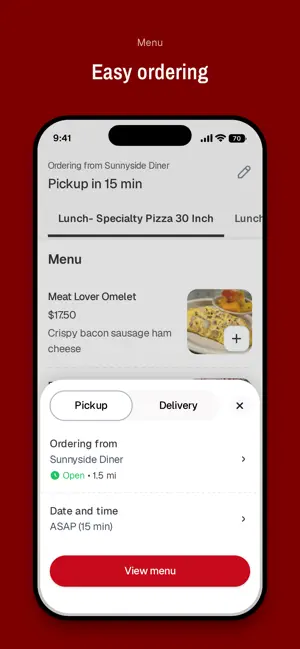 Sunnyside Diner To Go screenshot 3