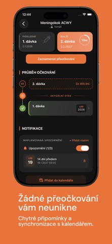 Očkokarta - Očkovací průkaz screenshot
