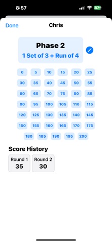 Phase 10 Score Screenshot 3 of 3