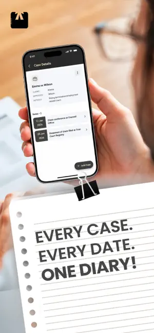 NextHearing: Lawyer Diary screenshot 1