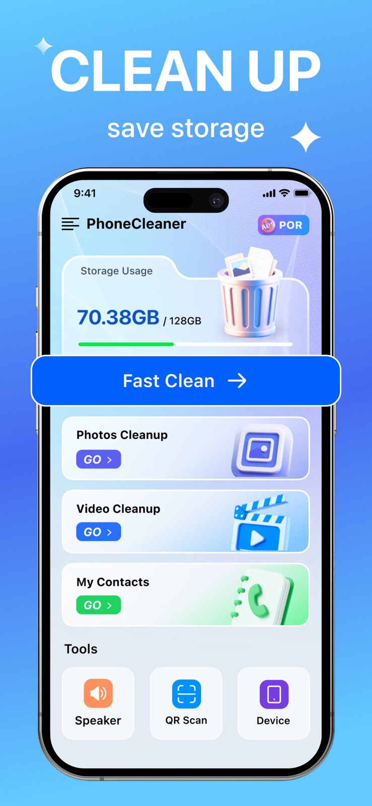 PhoneCleaner·AI ClearSpace iphone screenshot 1