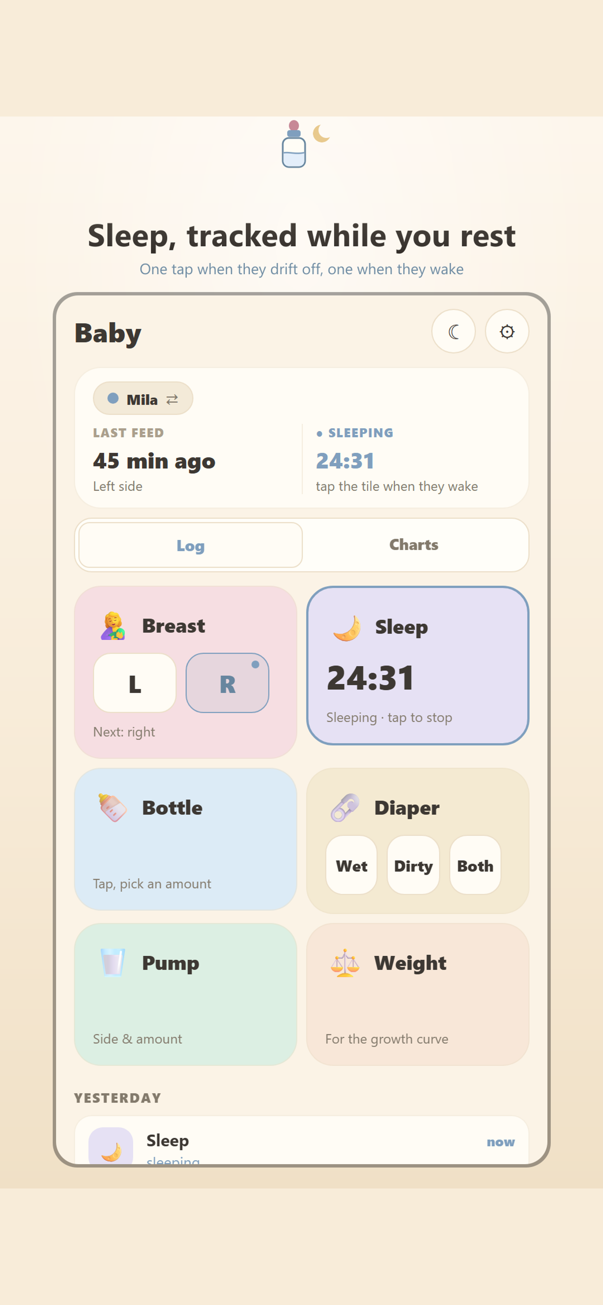 Baby Tracker: Nursing & Sleep screenshot 3
