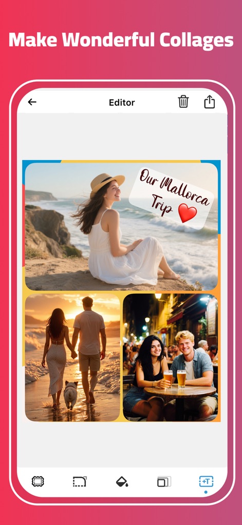 Collage de Fotos - Grid Maker - App de Foto y vídeo | MWM