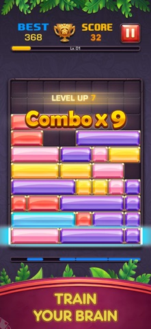 Jewel Blast - Sliding Puzzle iPhone screenshot