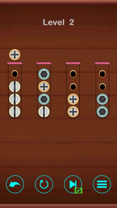 Wood Screw Puzzle : Unscrew it Screenshot