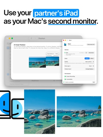 OpenDisplay iPad screenshot