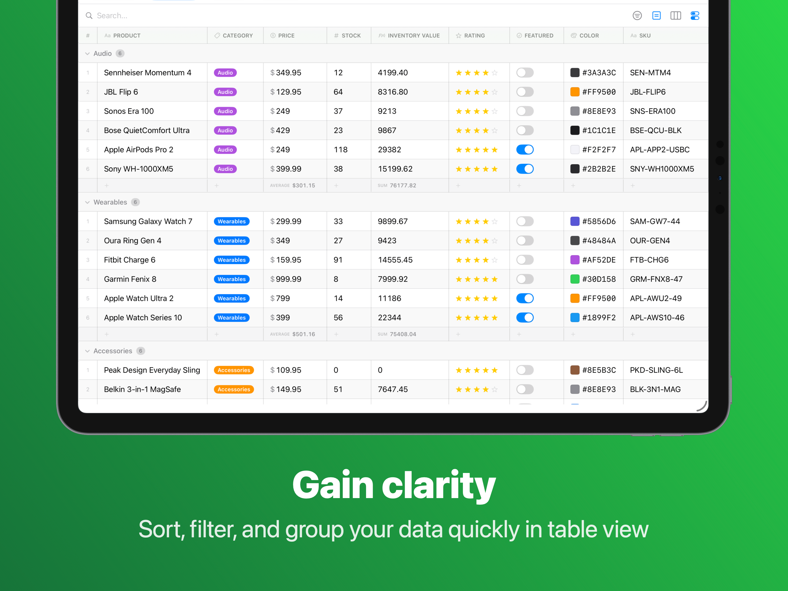 Neatbase: Personal Database screenshot 12