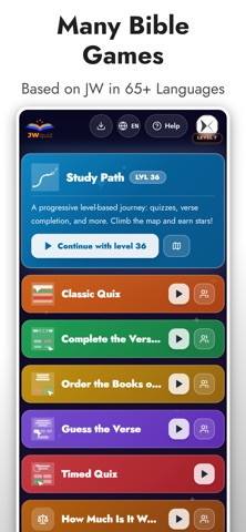 JwQuiz - Quiz Biblici screenshot 1